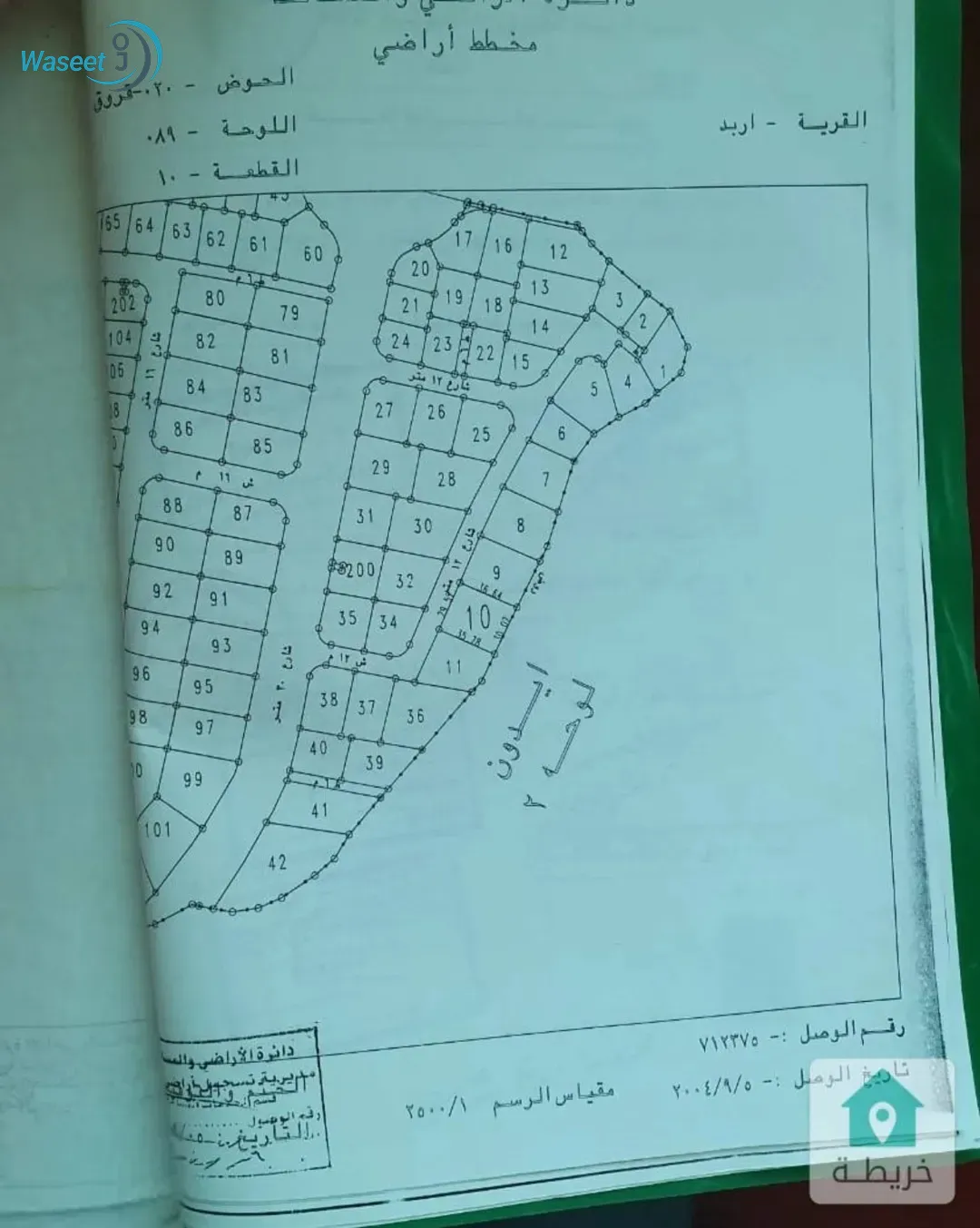 ارض للبيع اربد دوار الثقافة مباشرة