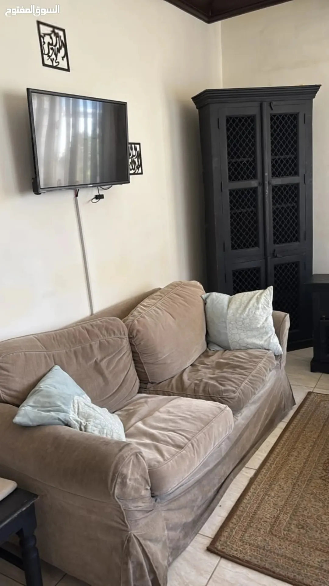 شقة مفروشة للإيجار في ضاحية الرشيد – قرب مركز الحسين للسرطان