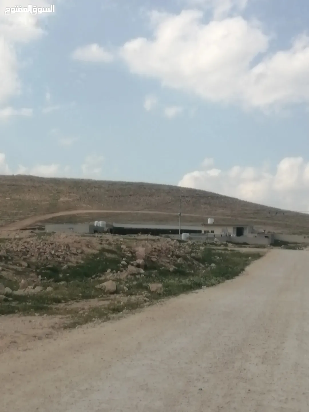 ارض للبيع الزرقاء الجديدة البتراوي الجنوبي فوق المسبح والملعب اعلى نقطة بالمكان تم فتح الشارع