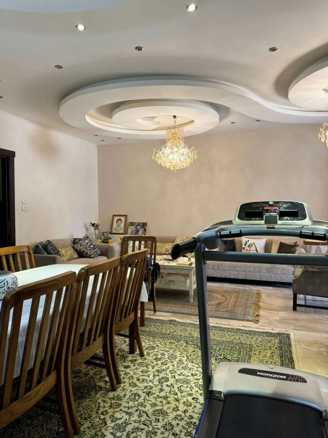 Super-deluxe ground-floor apartment in Dahiet Al Nakheel near Bank Al Etihad – Amman, Jordan | ID 733945 — صورة 3