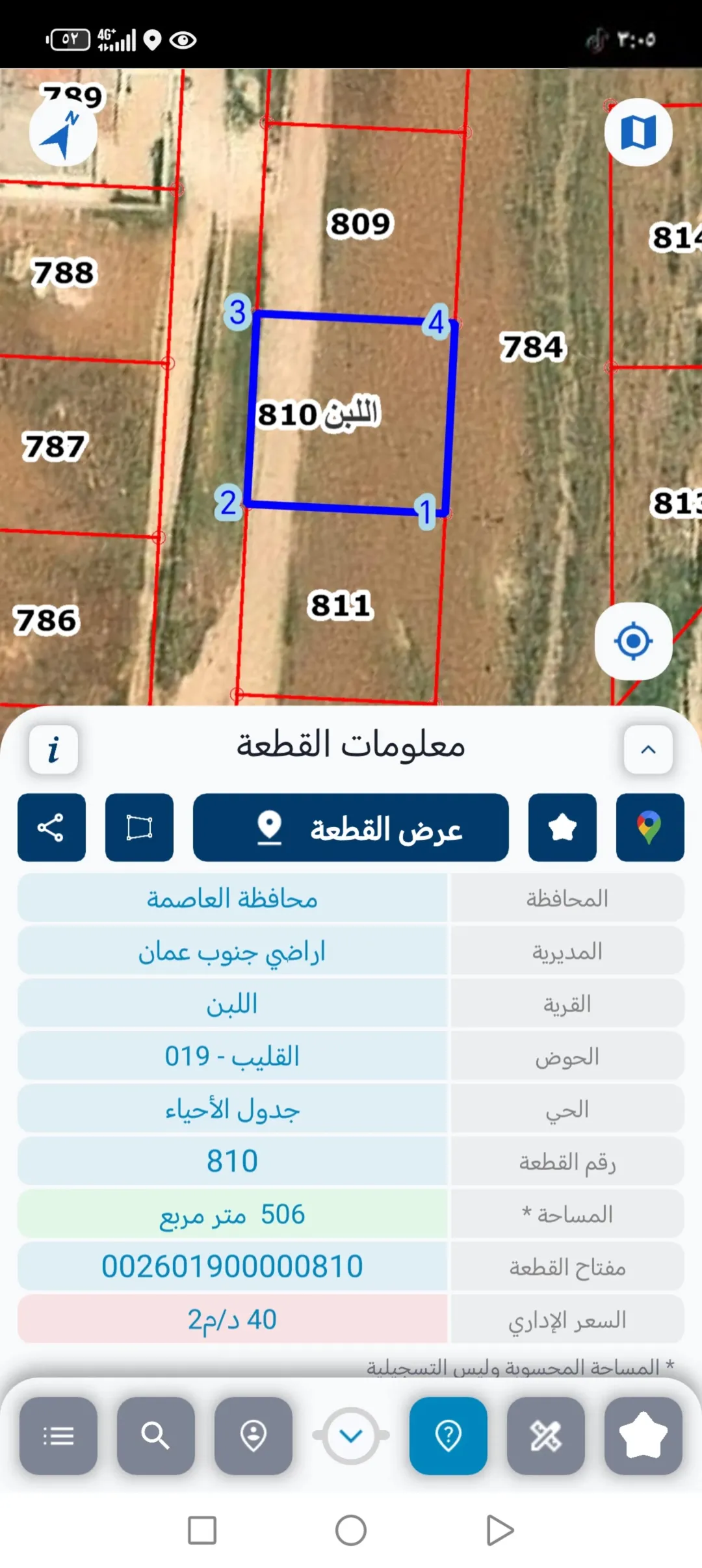 أرض سكنية للبيع في منطقة اللبن – عمان