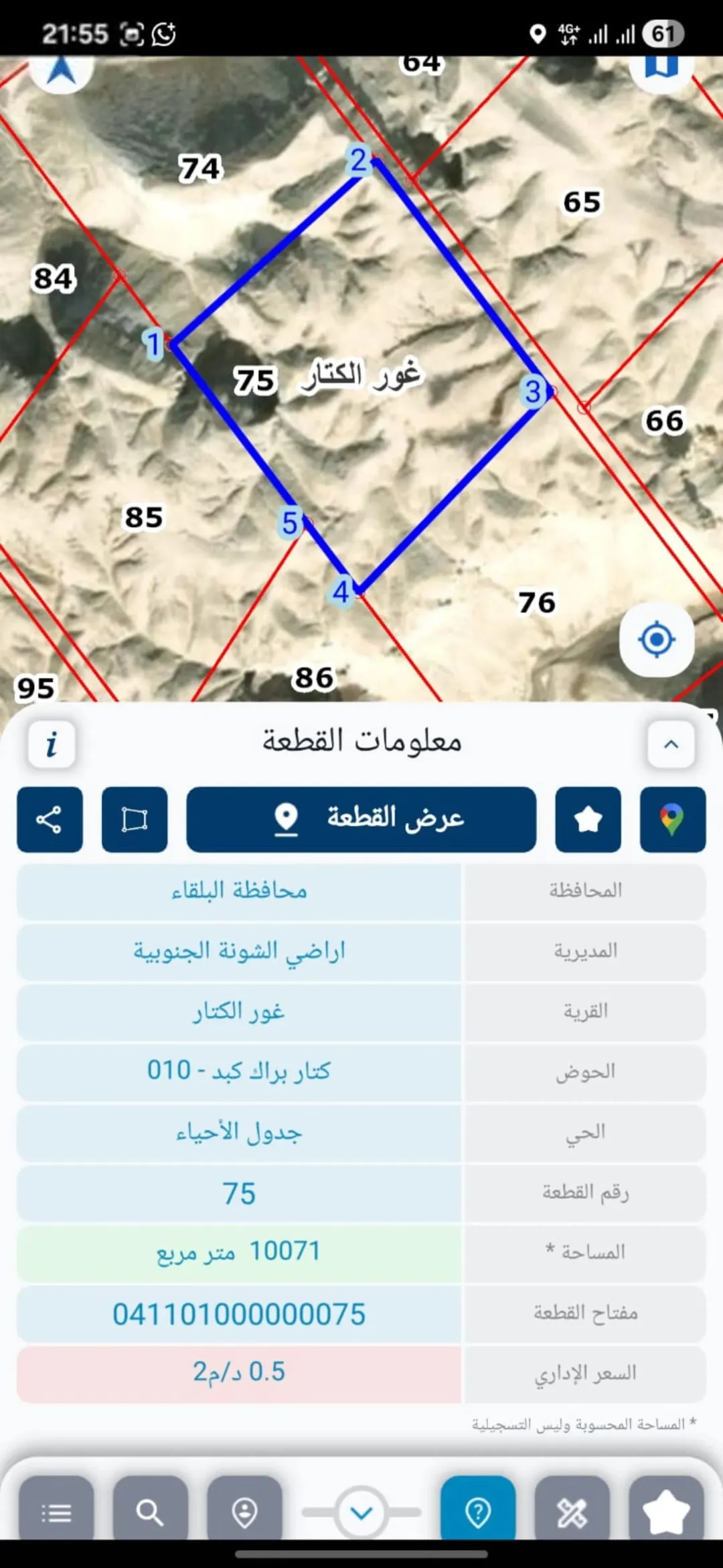 أراضي زراعية مميزة للبيع في غور الكتار