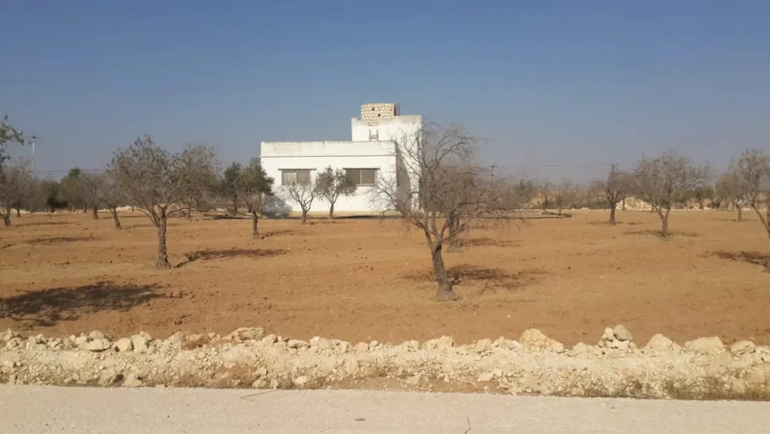 ارض من أرضي جنوب عمان نص دونم مع بيت وبير ماء زيزيا