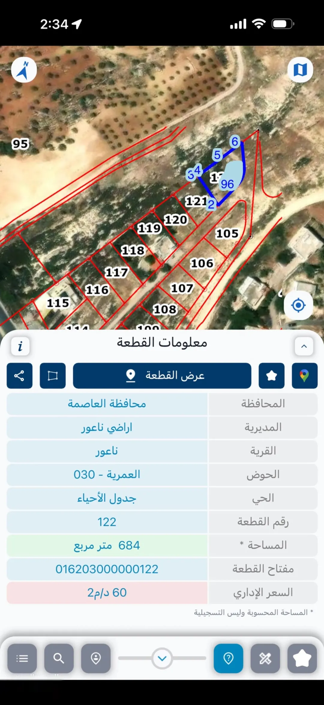 اراضي للبيع في ناعور حوض العمريه وحوض عرقوب ام القطين