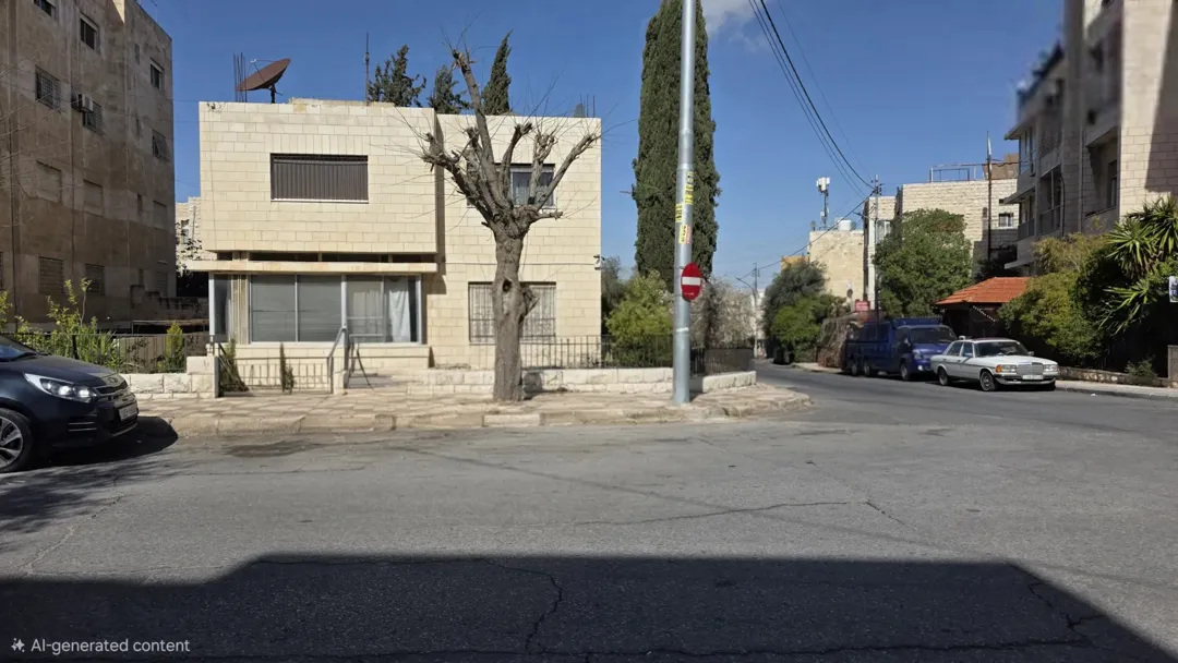 منزل للبيع في جبل الحسين – عمان قطعة أرض مع بناء
