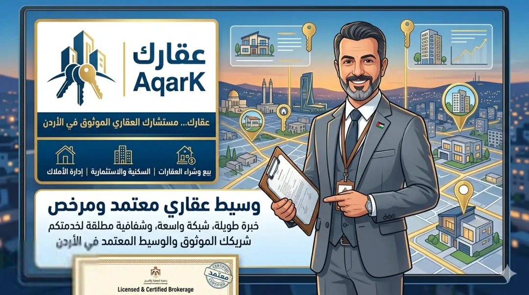 وسيط عقاري معتمد في عمان