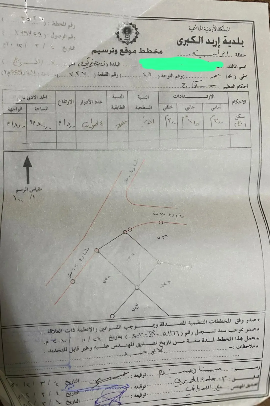 قطعتين أرض في منطقة الرابيه تصلحان للسكن او الاستثمار