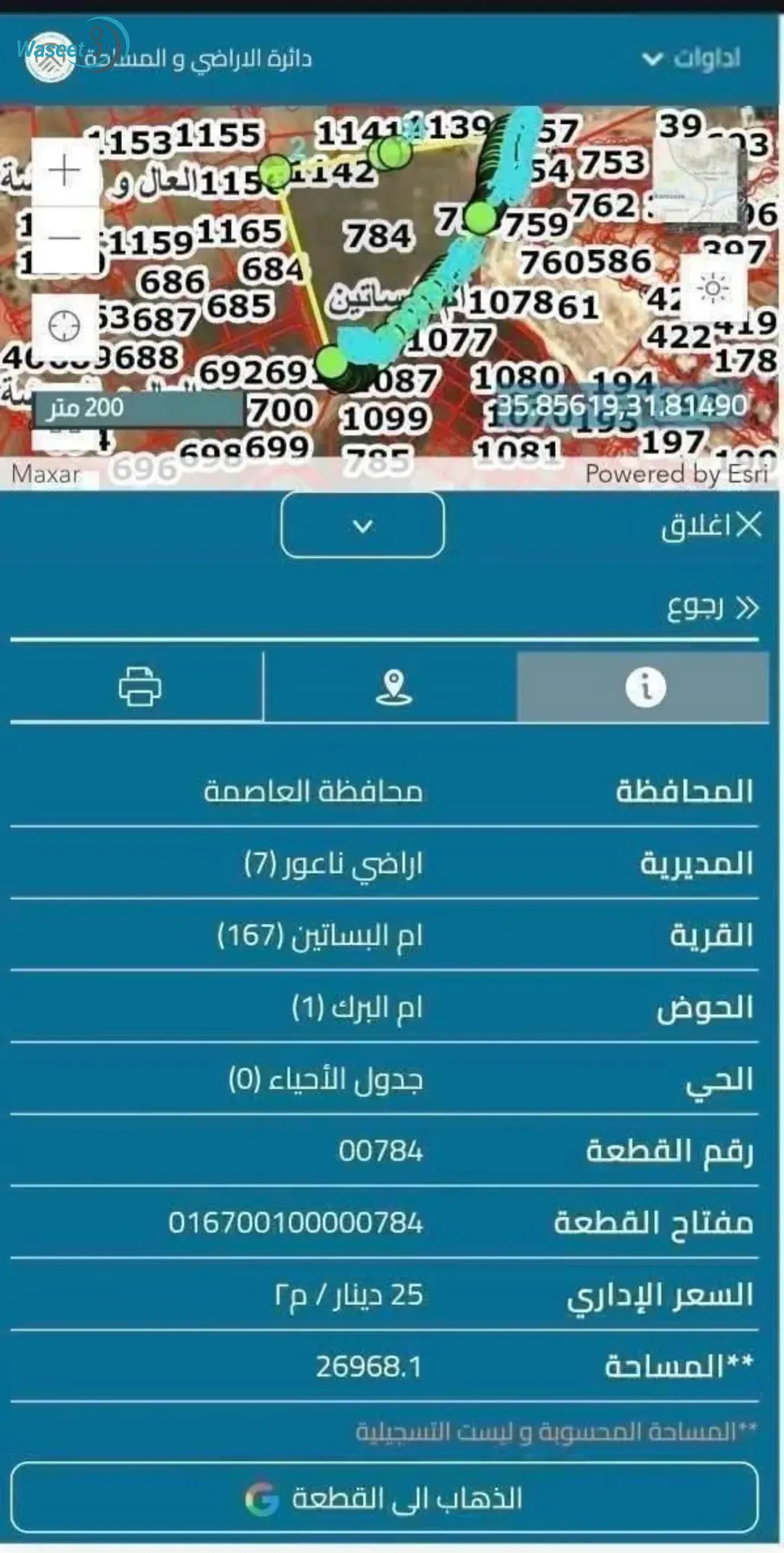 لقطة مميزة للاستثمار أرض للبيع مباشرة
