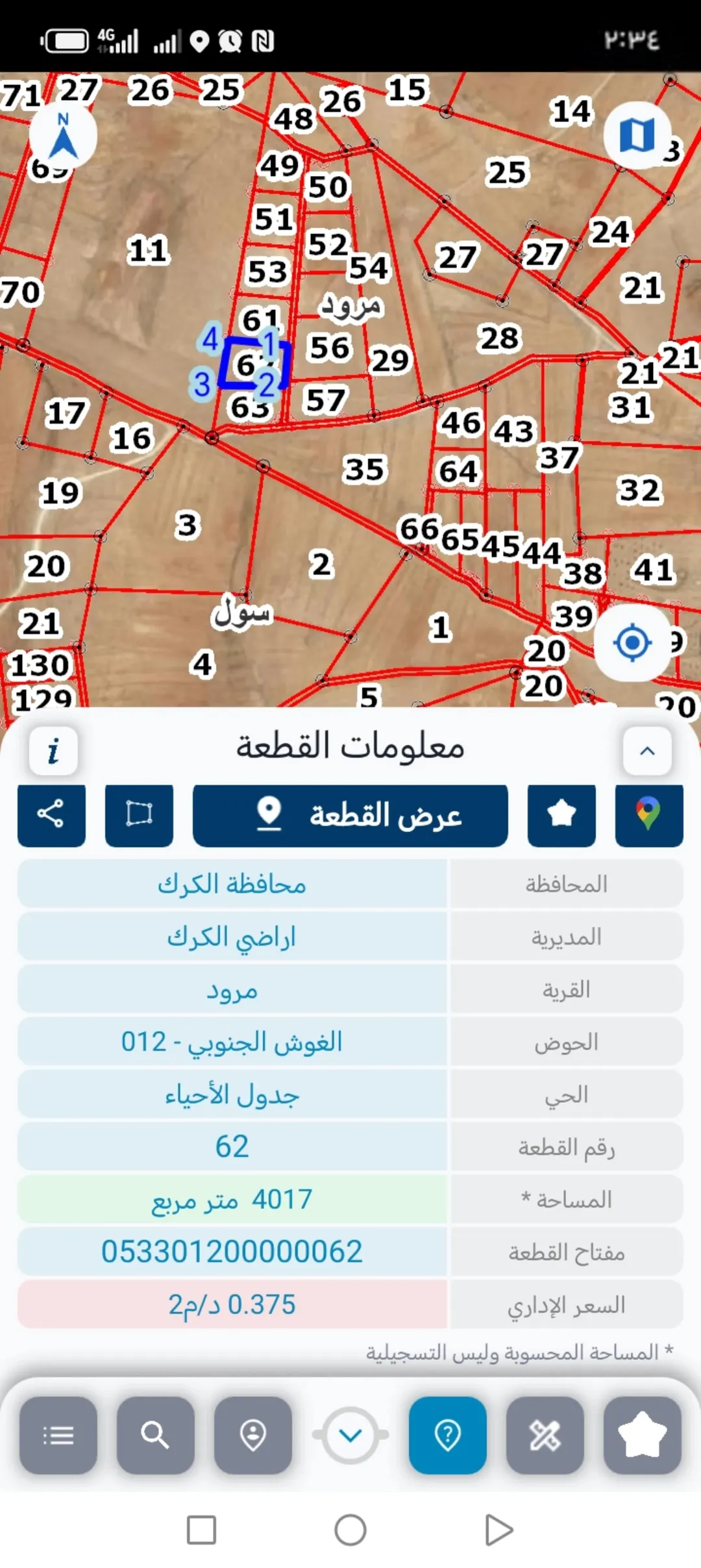 أرض زراعية مميزة للبيع في مؤتة – الكرك