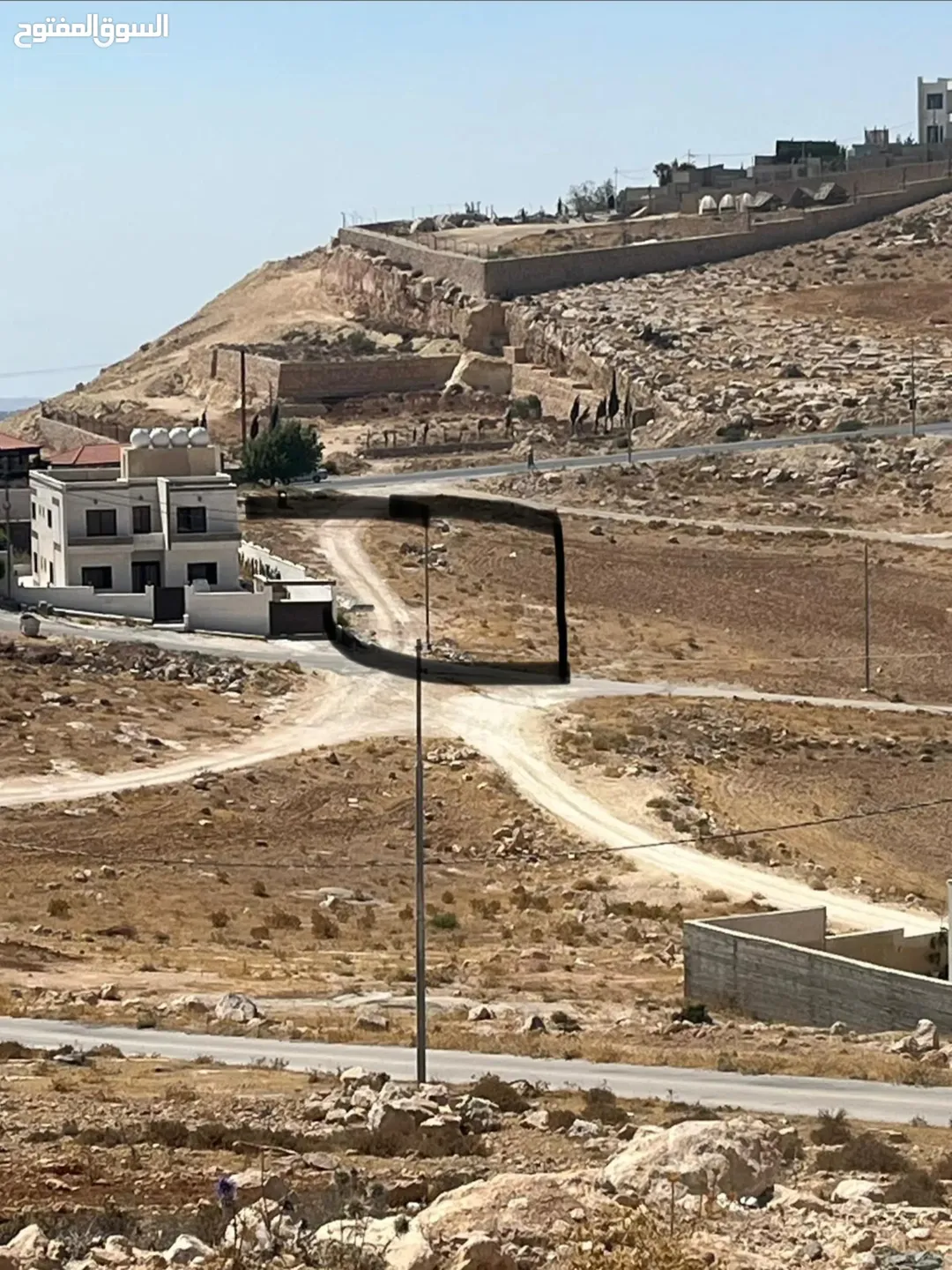 ارض سكنية بمنطقة فلل شارع الاردن