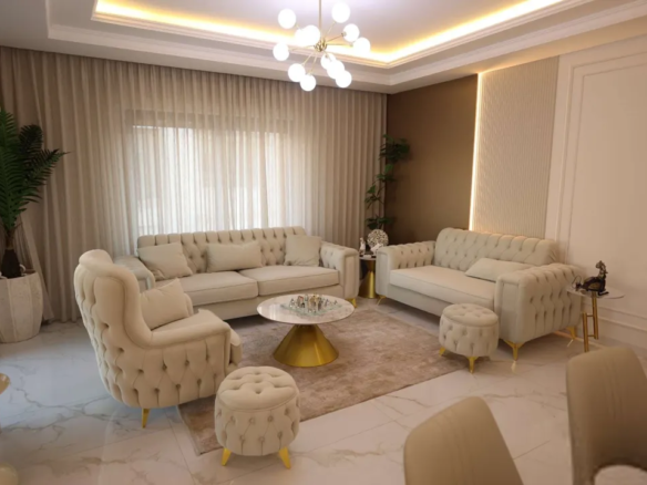 Luxury 210 m² furnished apartment for rent in the heart of Abdoun near the US Embassy – Amman, Jordan | ID 607759