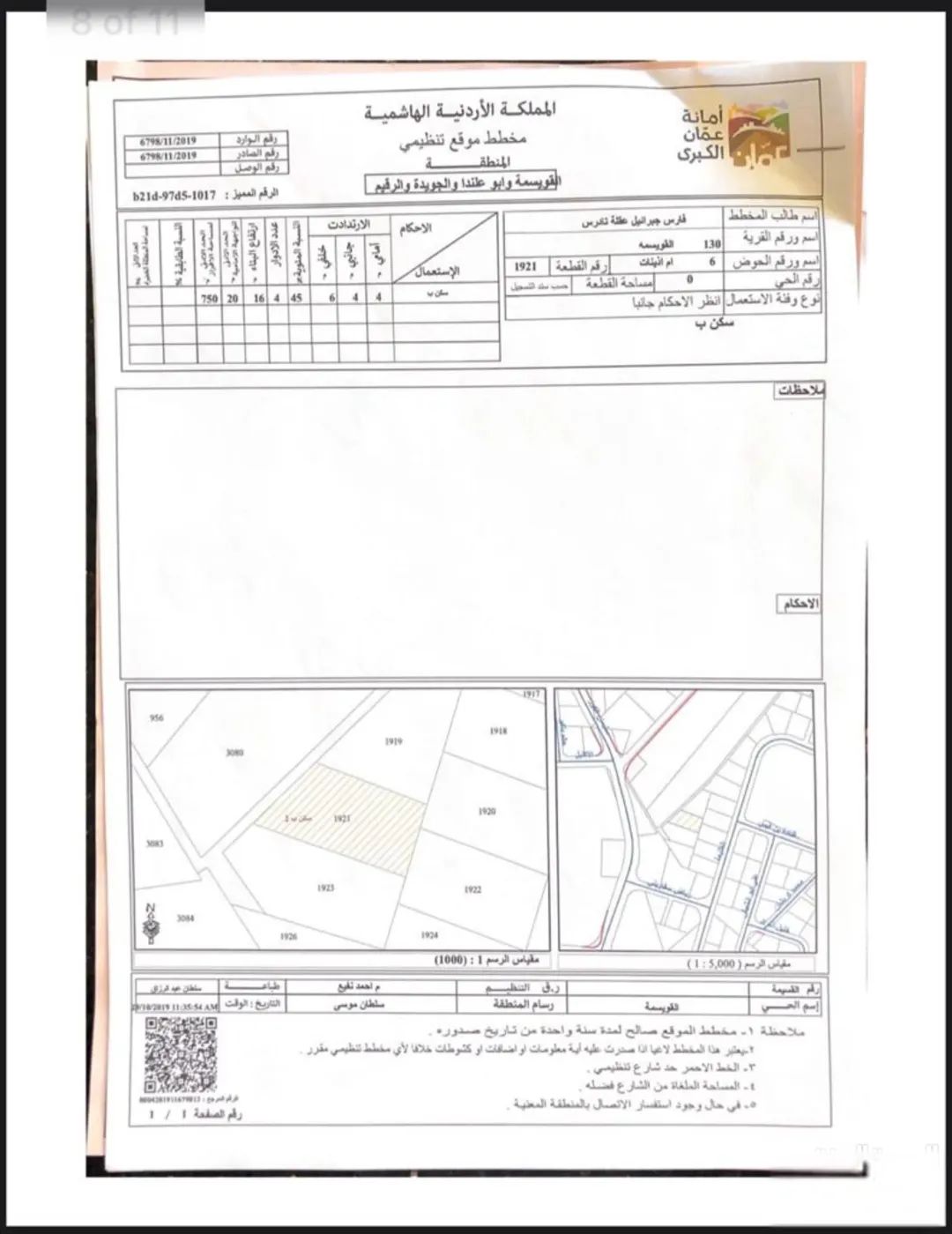 القويسمه قطع متعددة المساحات حوض 2 ام نواره سكن ب/د و حوض 6 ام اذينات سكن ب وحوض الوسيه سكن د