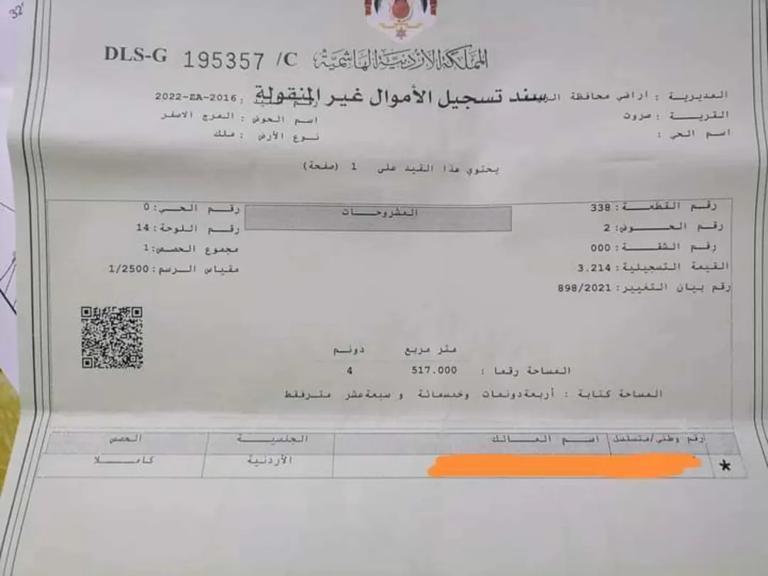 قطعة أرض مميزة للبيع على شارع رئيسي