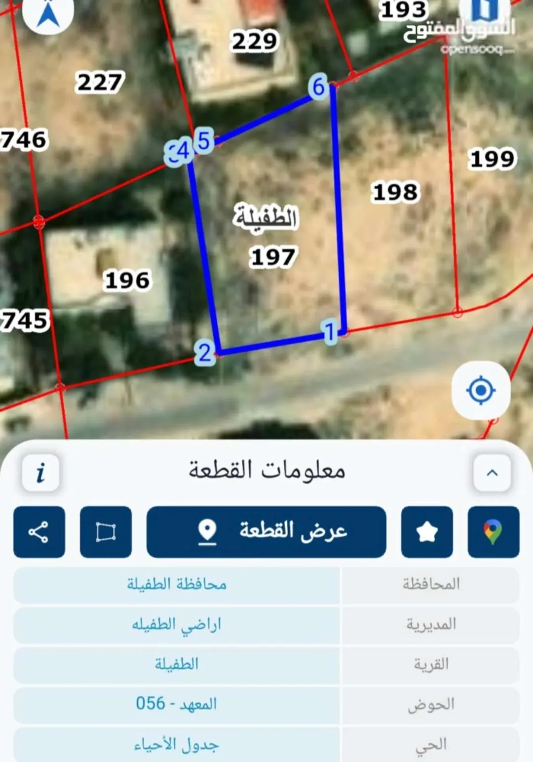 نمرتين استثماريات مقابل البوابه رقم 3 لجامعة الطفيلة