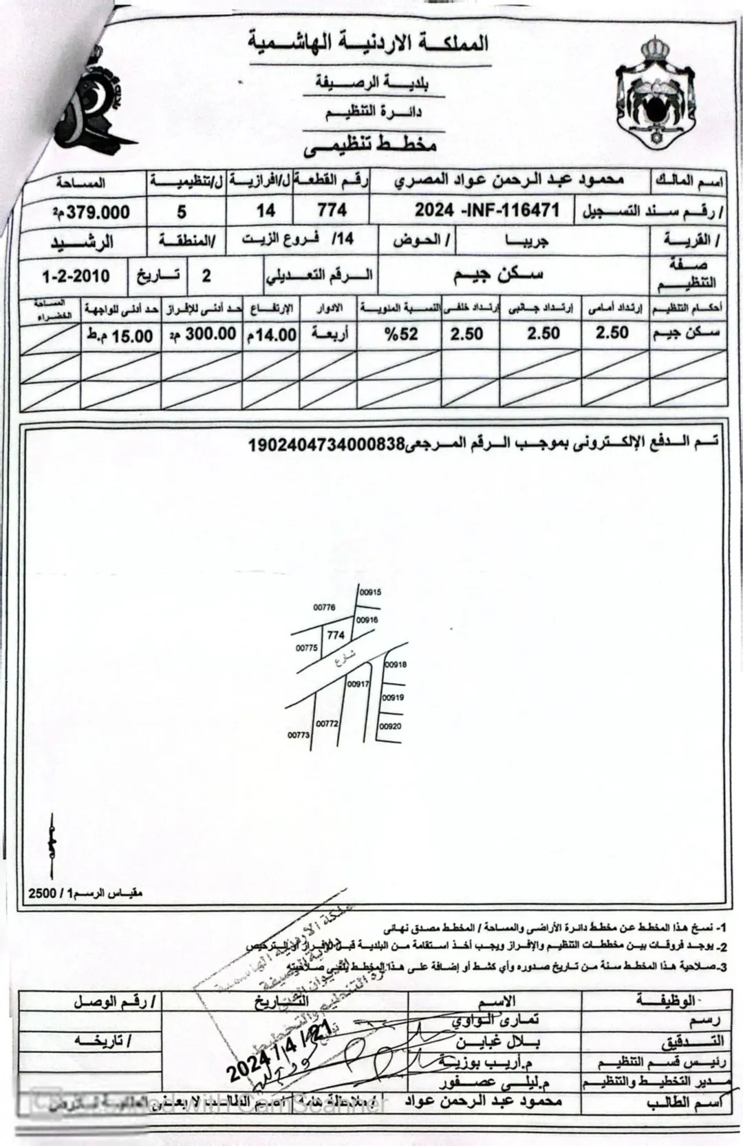 قطعة أرض مميزة للبيع في الزرقاء غربا