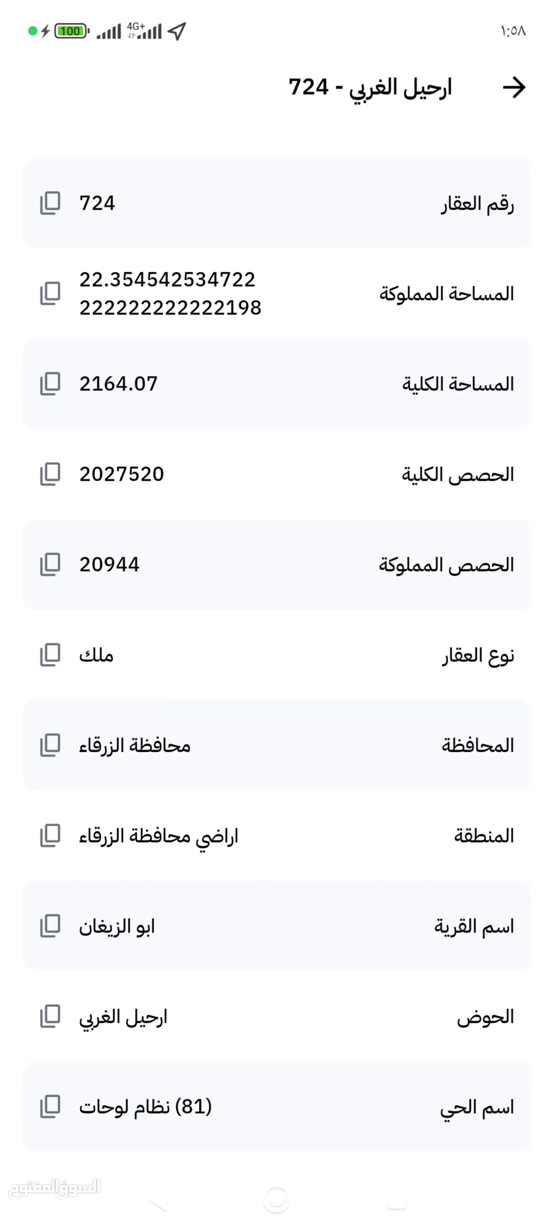أرض واسعة للبيع مع منزل وبساتين في أبو الزيغان – الزرقاء