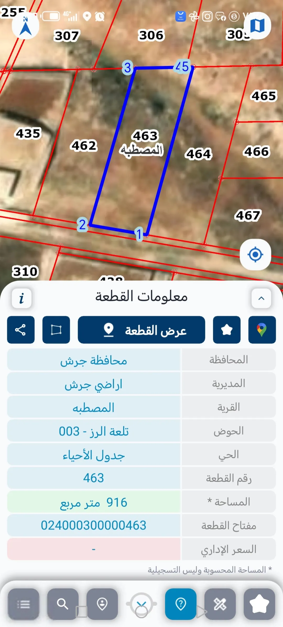 أرض سكنية مميزة للبيع في جرش – منطقة المصطبة