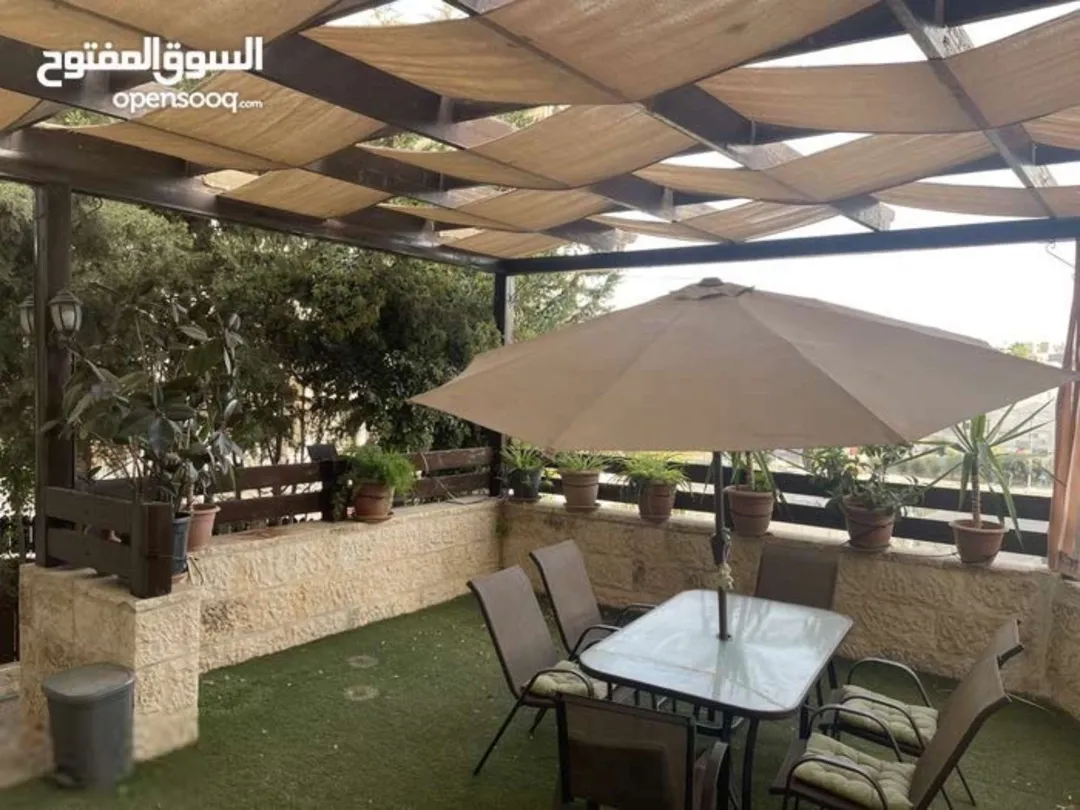 6789c97db2_10_cleaned شقة فخمة مفروشة شبه فيلا مع حديقة للايجار في الشميساني – عمان الاردن | ID 697743
