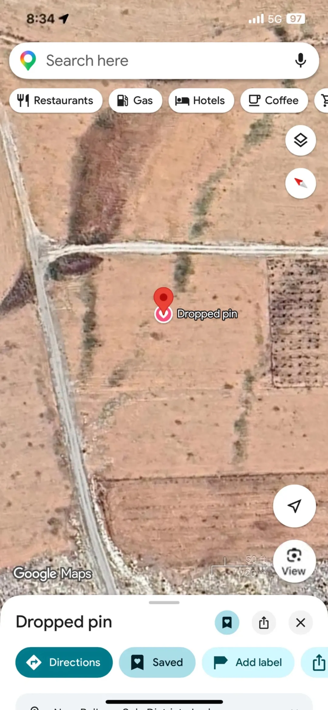 أرض للبيع في بلعما بموقع مميز وإطلالة مفتوحة 3784 متر مربع