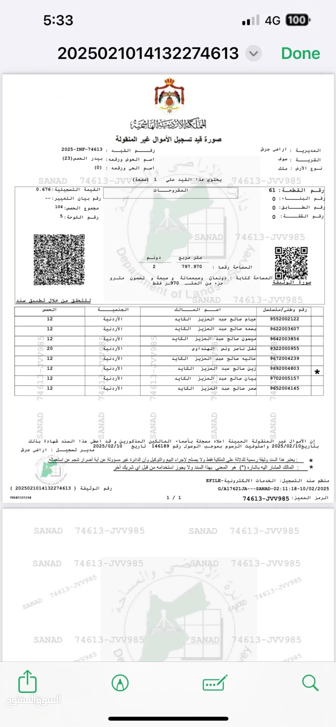 أراضي استثمارية مميزة للبيع في سوف – محافظة جرش