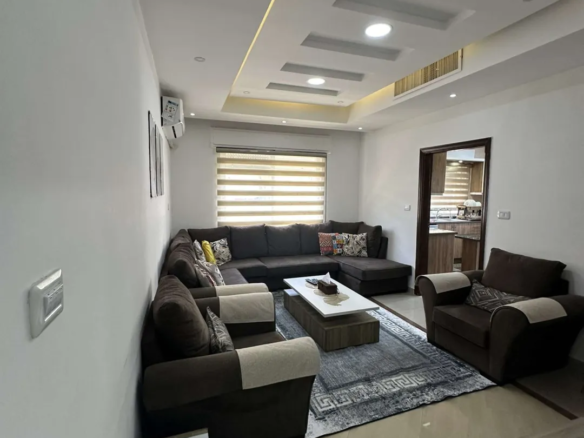 شقة مفروشة للإيجار ضاحية الرشيد طابق ثالث – عمان الاردن | ID 709310
