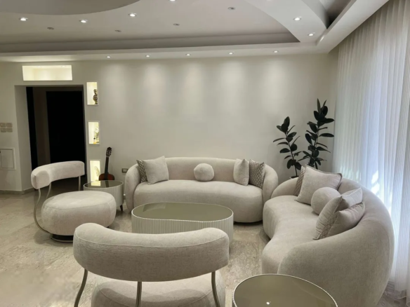 Luxury furnished ground-floor apartment for rent in the heart of Dahiet Al Nakheel, Amman | ID 575518