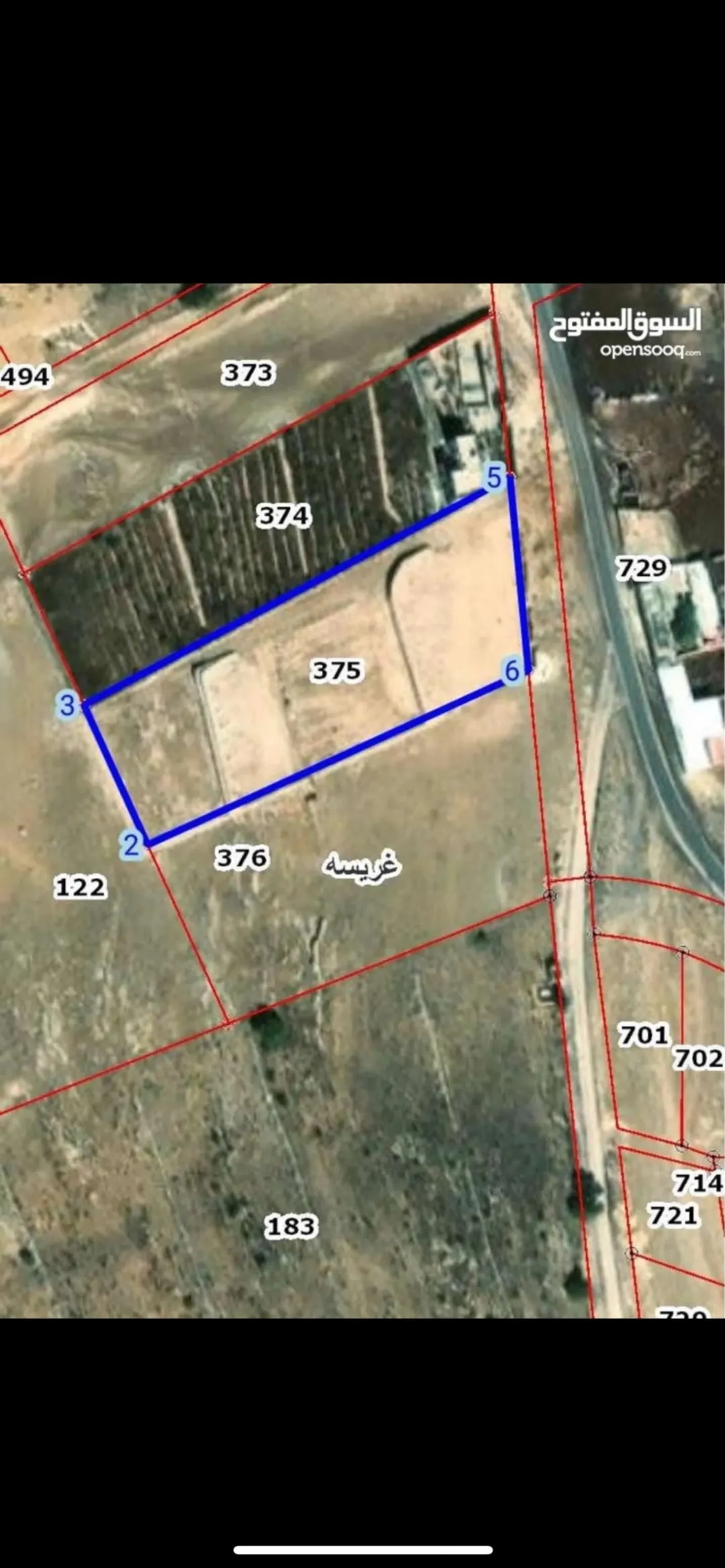 أرض للبيع بالقرب من آثار غريسة – الهاشمية، الزرقاء