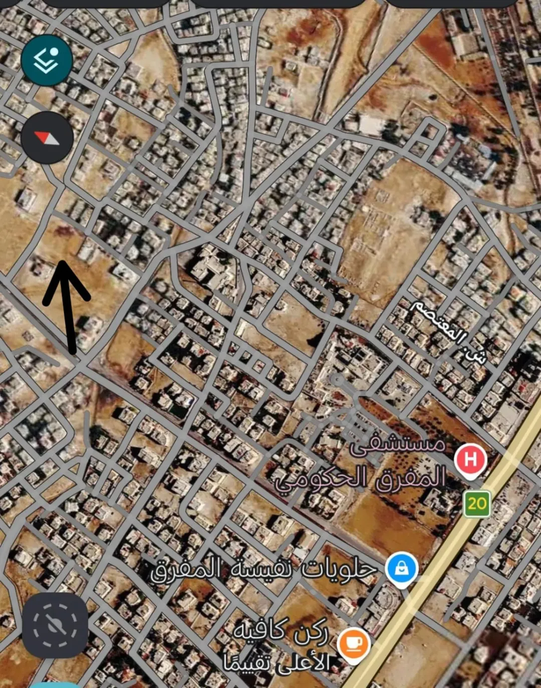 أرض سكنية مميزة للبيع في المفرق – خلف مسجد تليلان