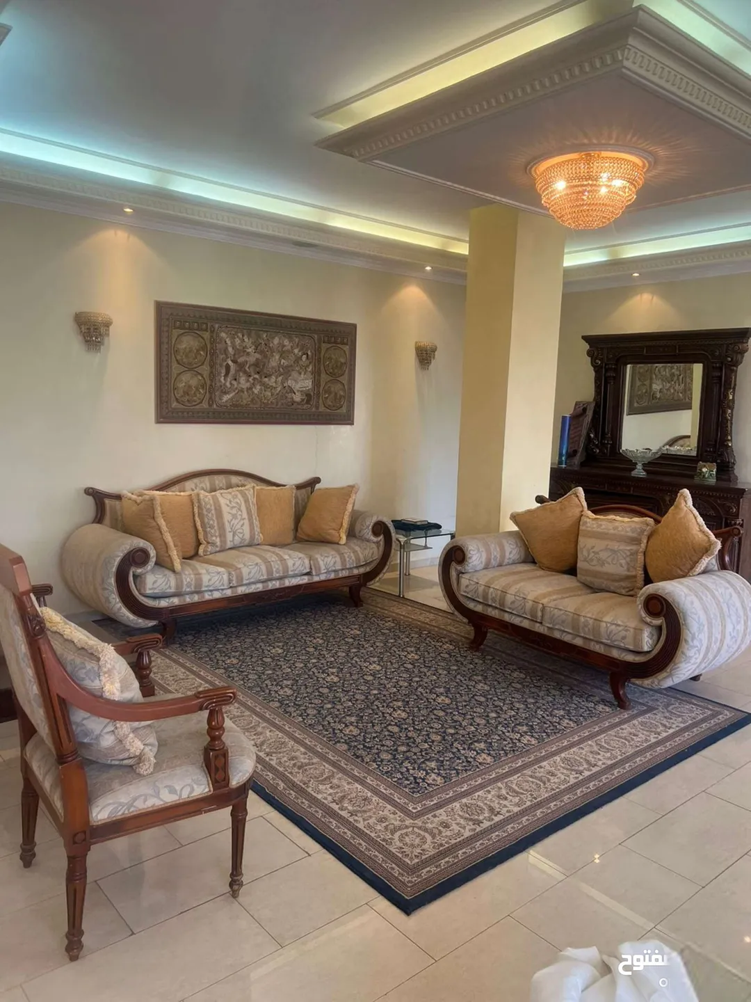 251671_4 شقة طابقية فاخرة للإيجار في الرابية 4 غرف نوم – عمان الاردن | ID 578724