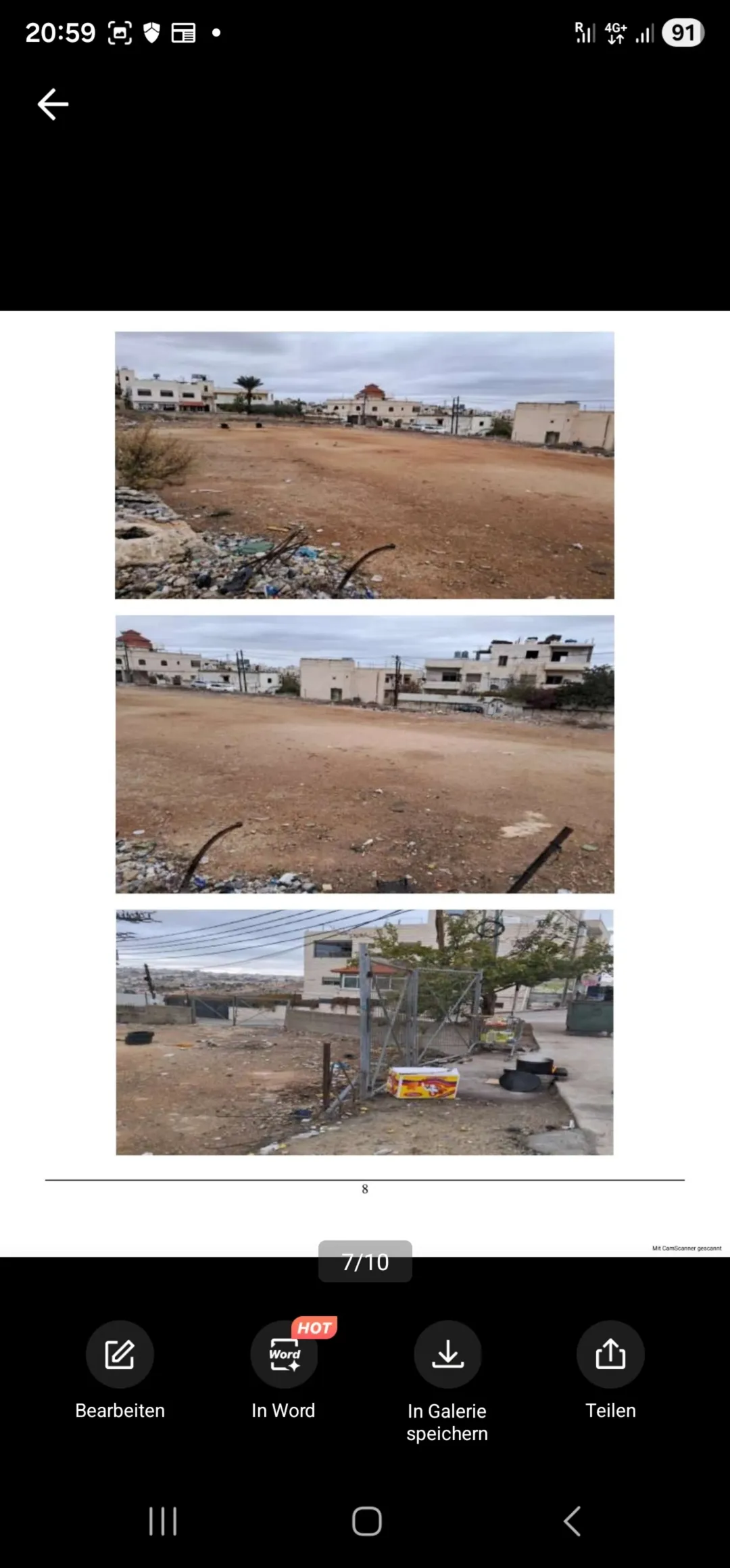 land in Dura Hebron