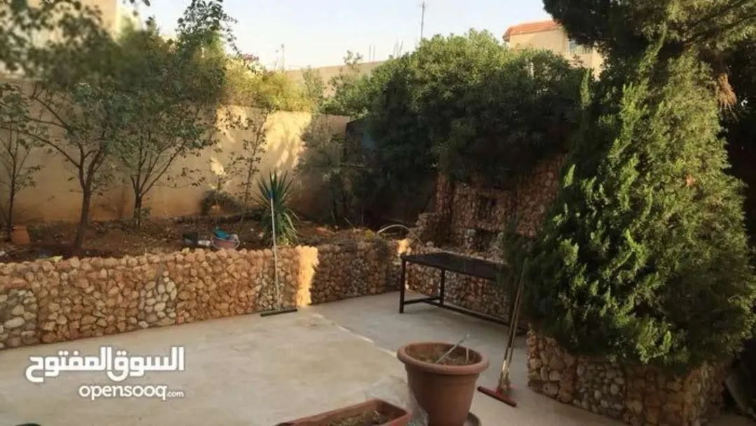 شقة مفروشة للايجار طابق أرضي مع حديقة في طبربور | ID 917736