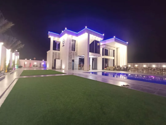 فيلا فاخرة للإيجار طريق المطار بالقرب من الفلل الاندلسية