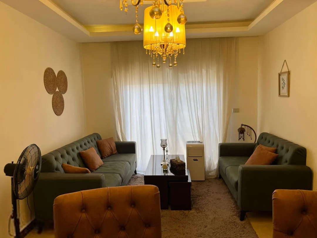 شقة مفروشة للإيجار في موقع متميز بالقرب من مسجد أبو عيشه – عمان الاردن | ID 579583