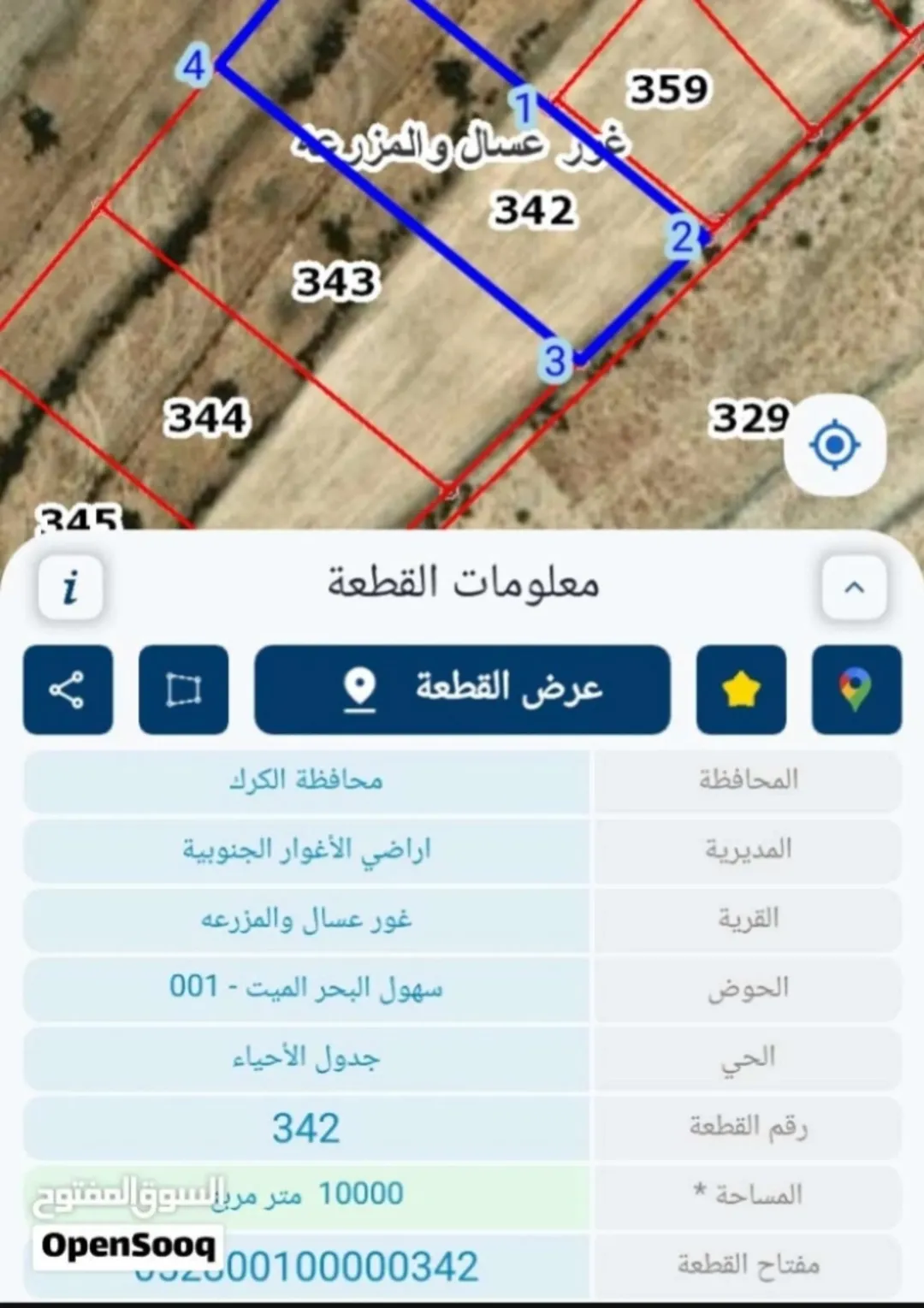 ارض للبيع في غور عسال – 10 دونم متعددة الاستخدامات