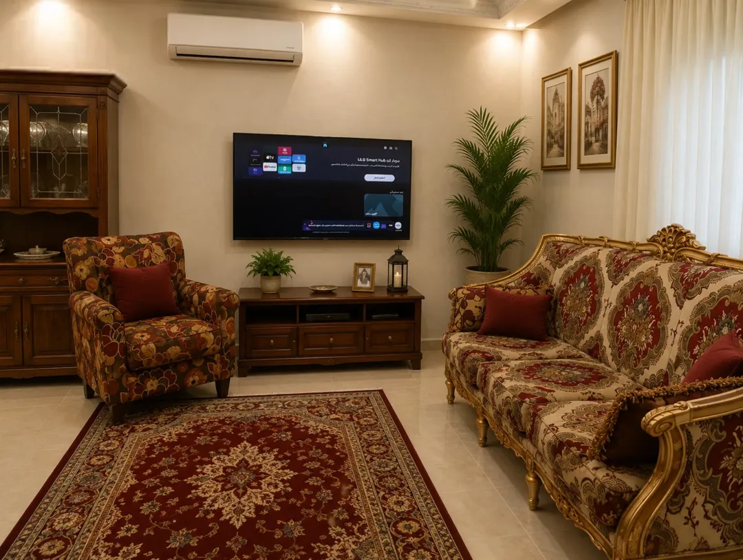 شقة فاخرة مفروشة للإيجار الأسبوعي في عمان – الدوار السابع