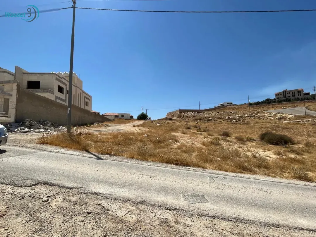 التواصل واتس اب فقط ارض مميزه للبيع على شارعين في شارع الادن