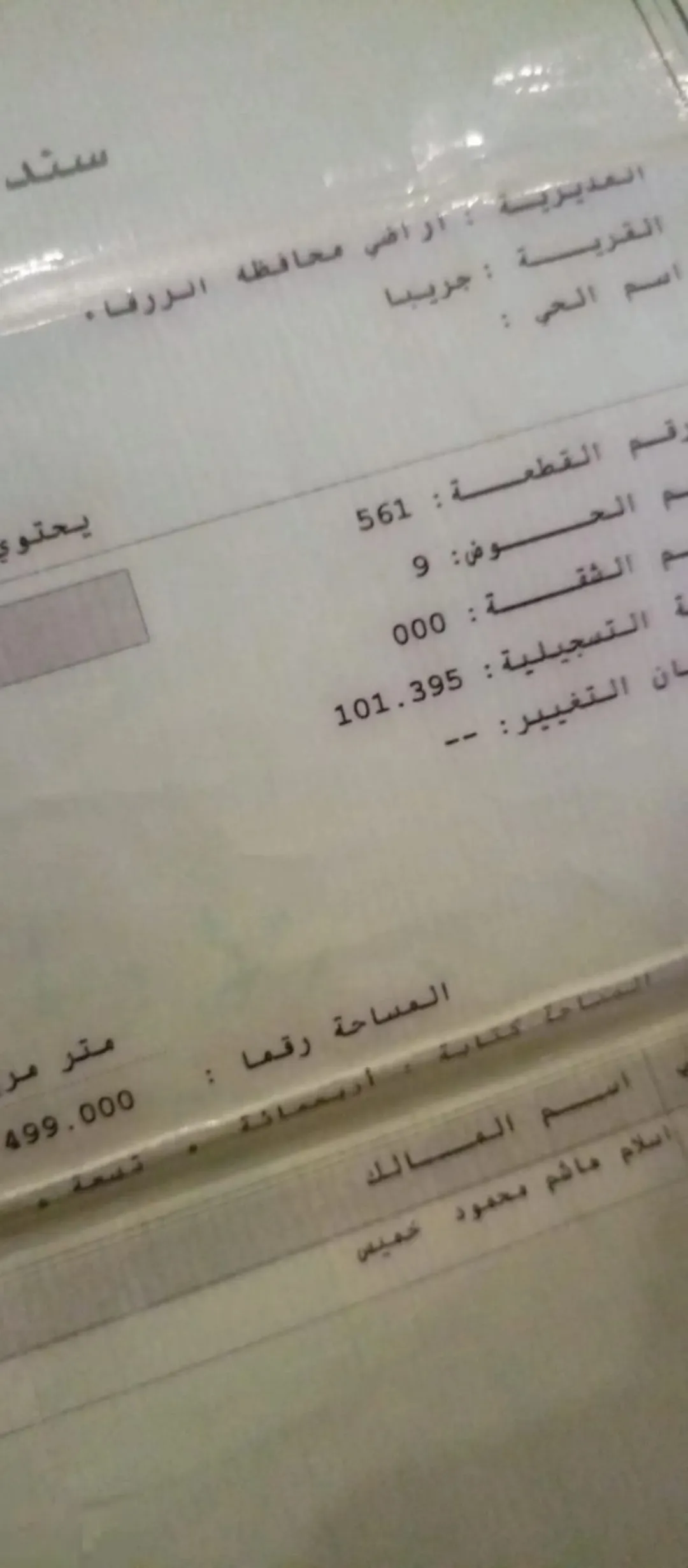 ارض للبيع بسعر مغري جدا