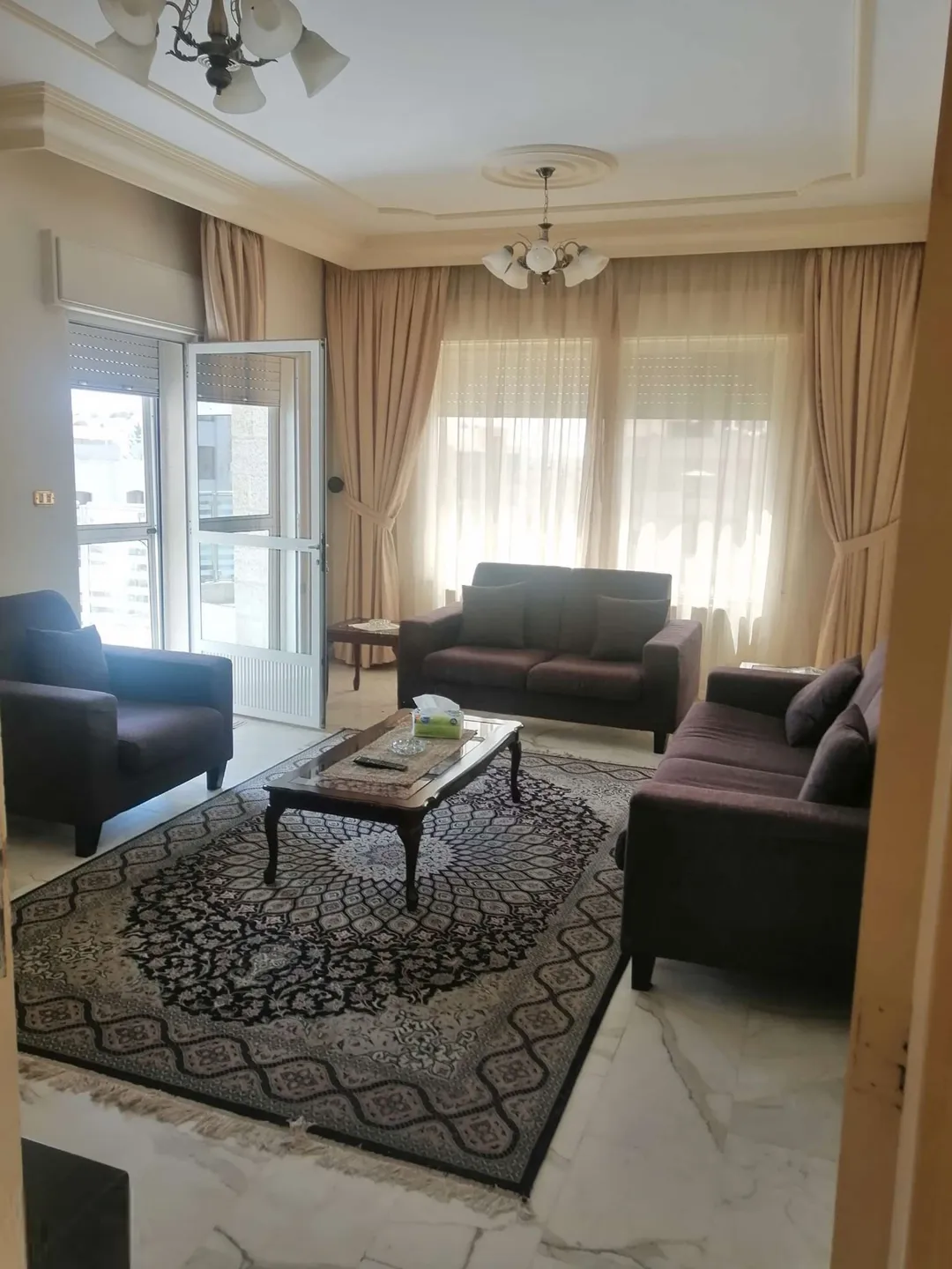 شقة طابقية مفروشة فاخرة في الرابيدة – عمان الاردن | ID 583471