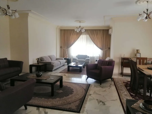 شقة طابقية مفروشة فاخرة في الرابيدة – عمان الاردن | ID 583471