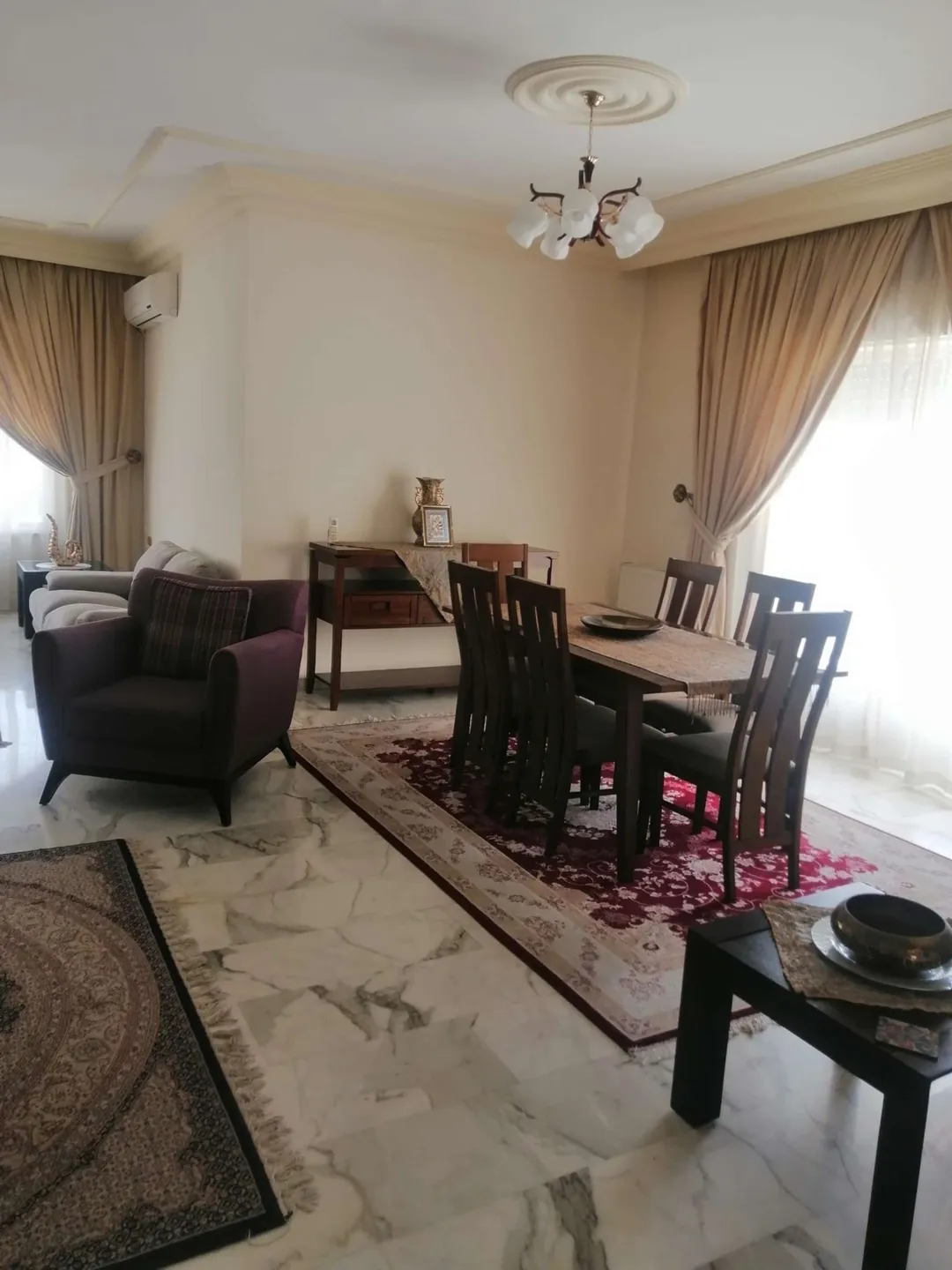 شقة طابقية مفروشة فاخرة في الرابيدة – عمان الاردن | ID 583471