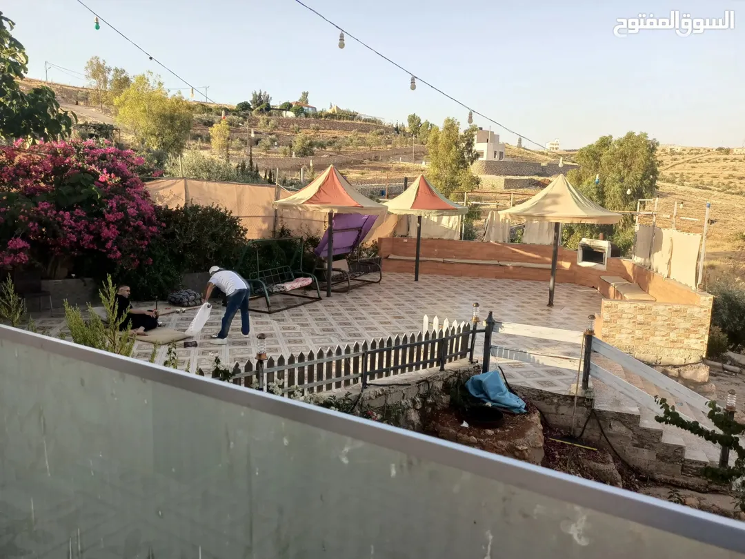مزرعة وشاليه للبيع استثمار جاهز او البدل على شقة في عمان الغربية، كل التفاصيل موجودة في الإعلان