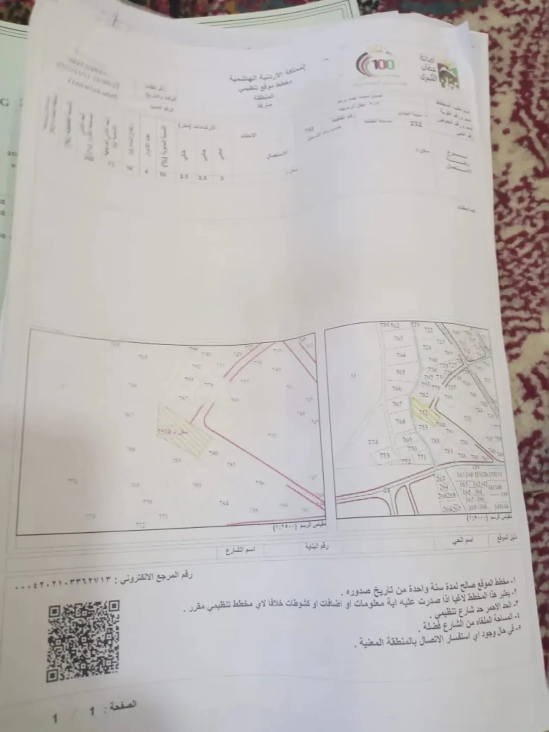 ارض مسوره للبيع على شارعين سور حجر مقصور من الداخل