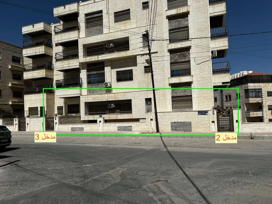 شقة أرضية فخمة للإيجار أو البيع بالقرب من دوار الأكاديمية البحرية – عمان الاردن | ID 588757