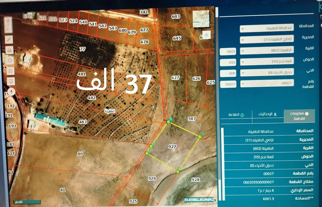 ثلاثة أراضٍ رائعة بأسعار لا تقاوم في الطفيلة مباشرة