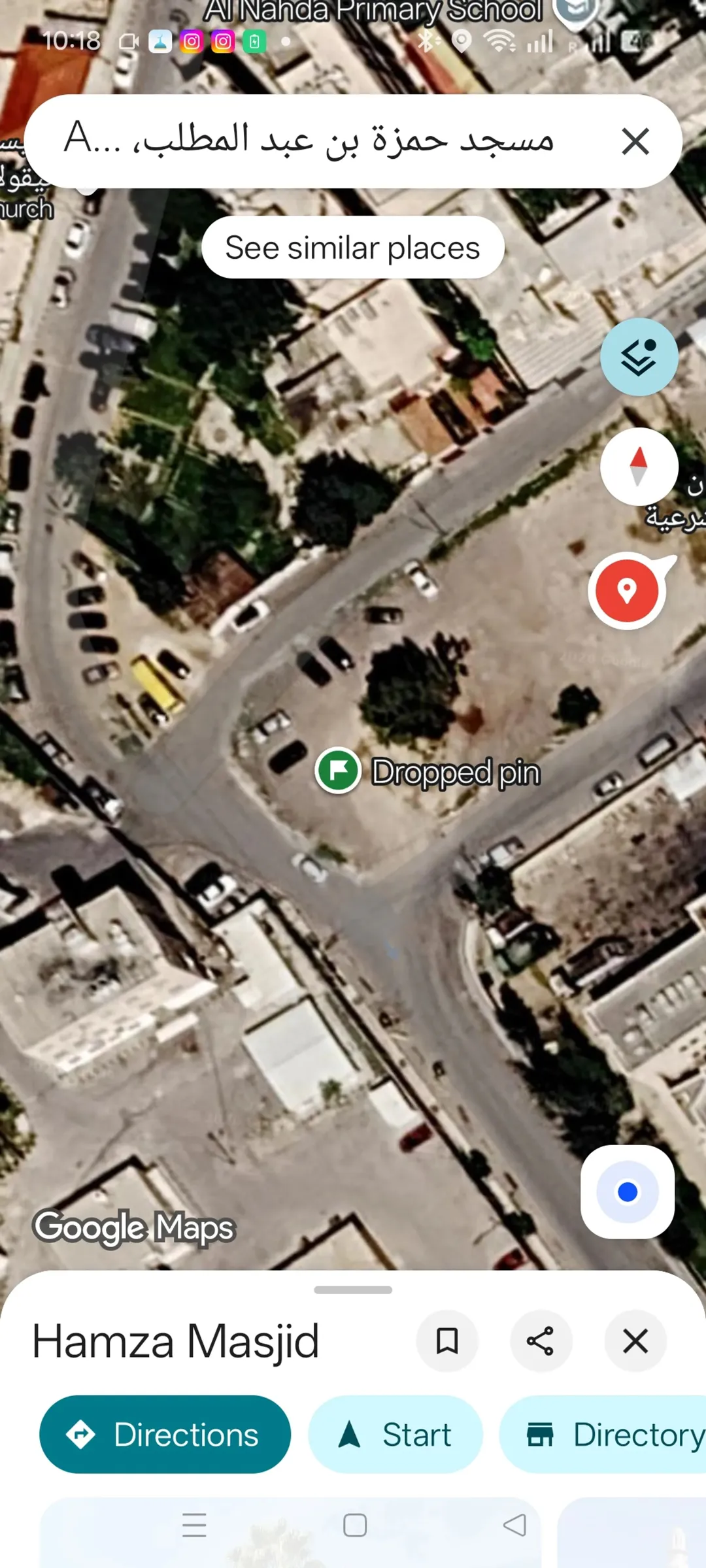 قطعة ارض تجارية ماركا للبيع على ثلاثة شوارع