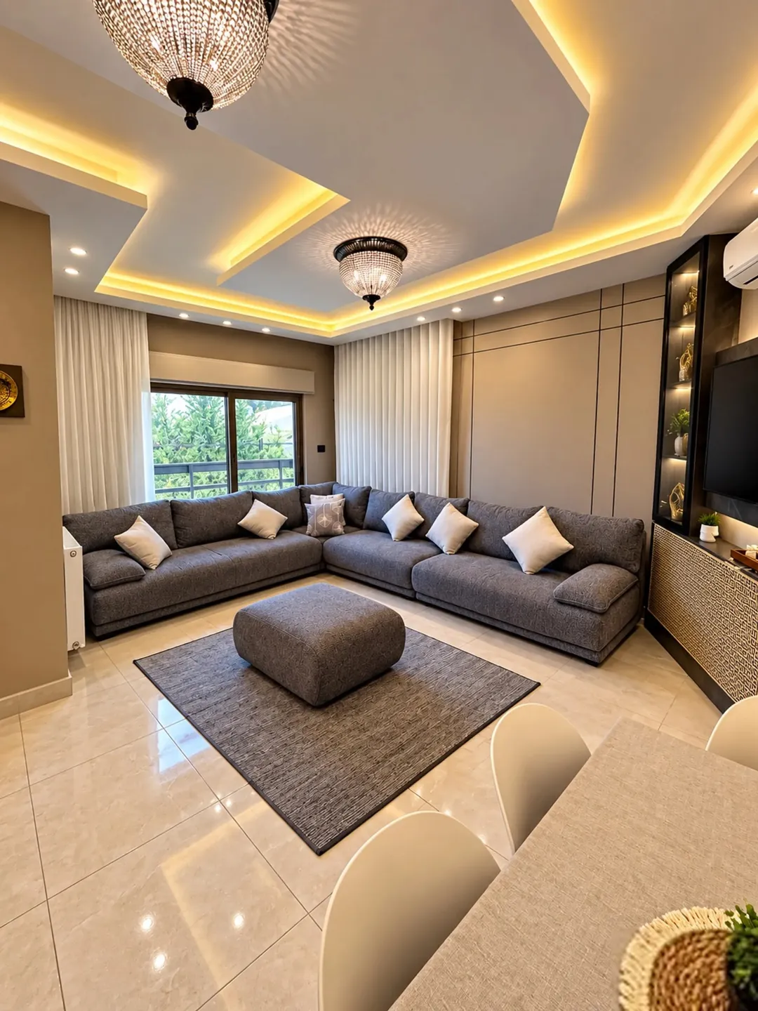 Luxury furnished apartment for rent in Dahiet Al Nakheel, Amman — صورة 2