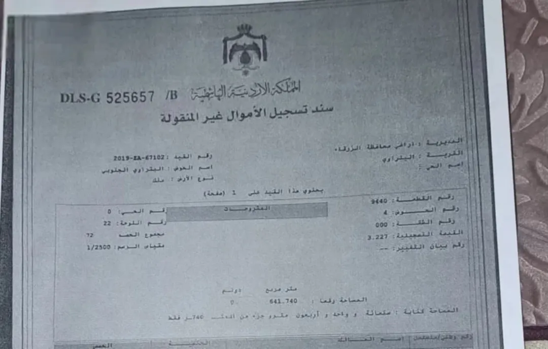أرض سكنية مميزة للبيع في منطقة البتراوي