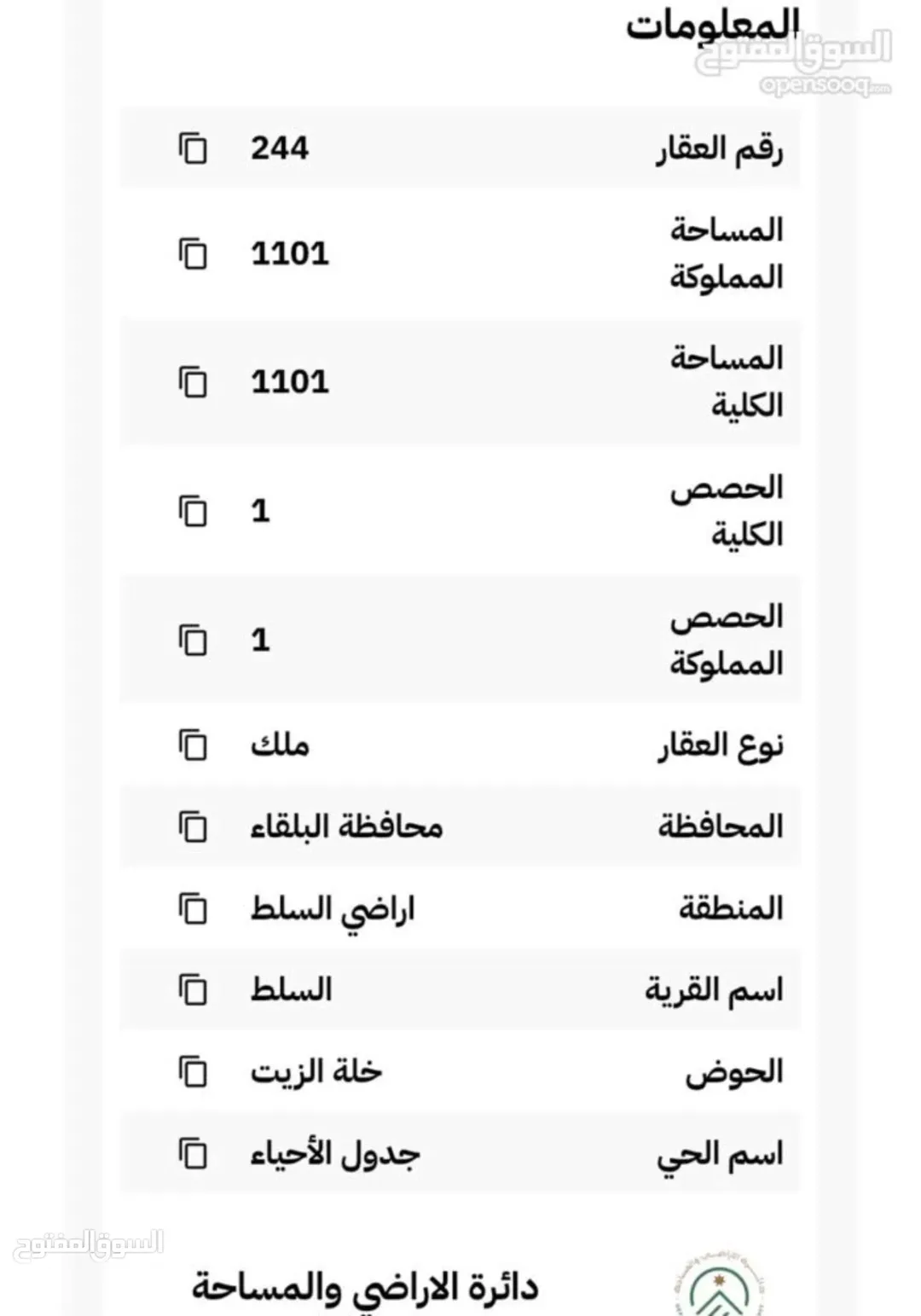 ارض للبيع بطنا