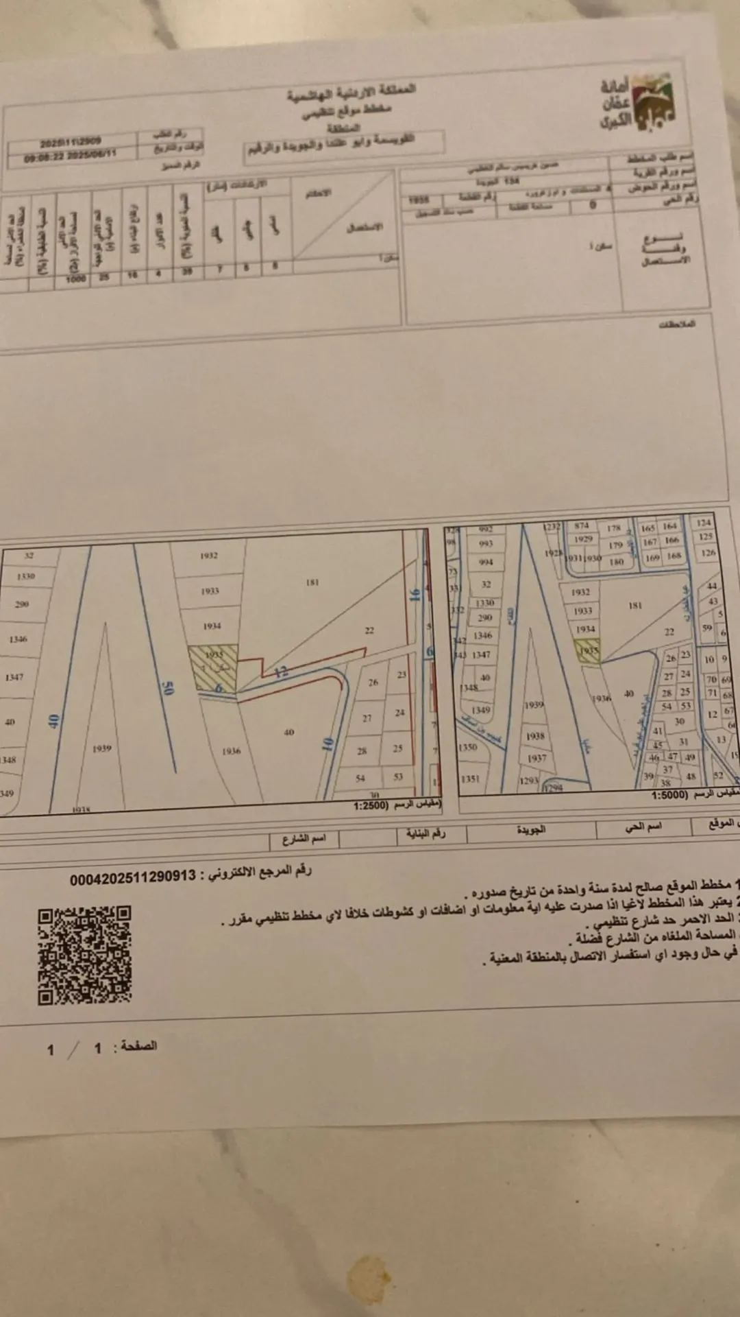 قطعة ارض مميزة جداً للبيع ( الجويدة / شارع مادبا ) فرصة استثمارية / بناء مجمع تجاري / بناء اسكان