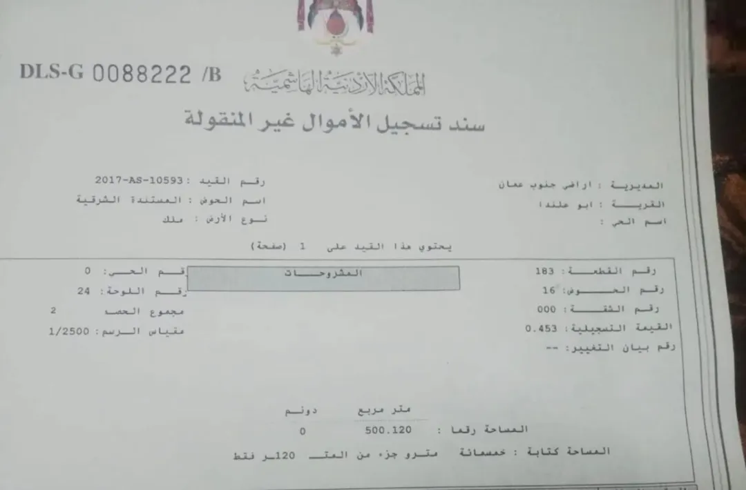 قطعة ارض للبيع